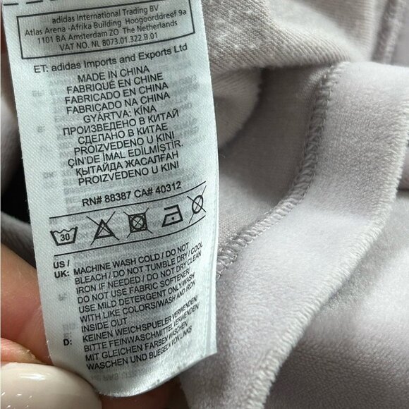 Adidas OG Velvet Long Sleeve Crewneck Top - Picture 9 of 13